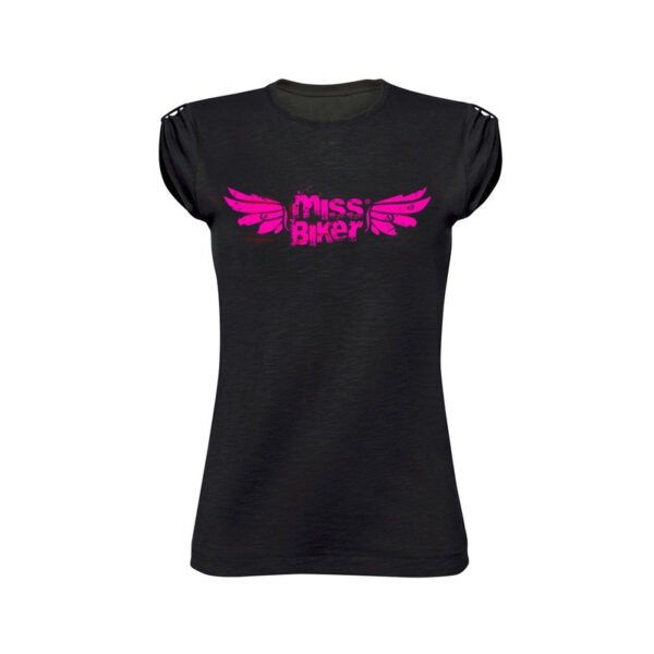 T-shirt MissBiker Dark Pink